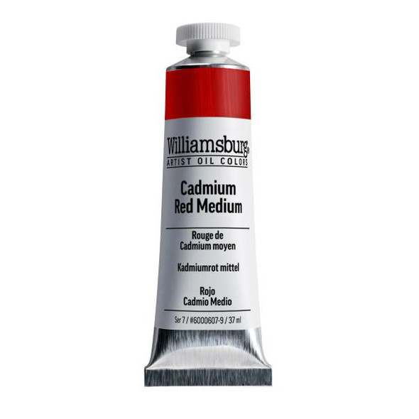 Williamsburg Handmade Oil Colors Williamsburg Oils Cadmium Red Medium 37mL