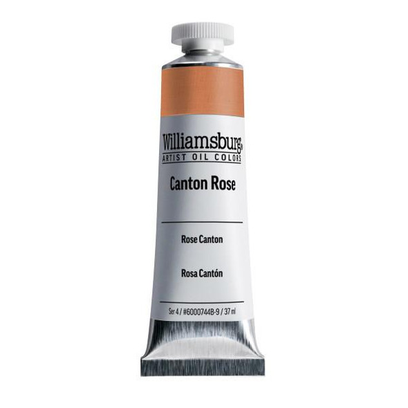 Williamsburg Handmade Oil Colors Williamsburg Oils Canton Rose 37mL