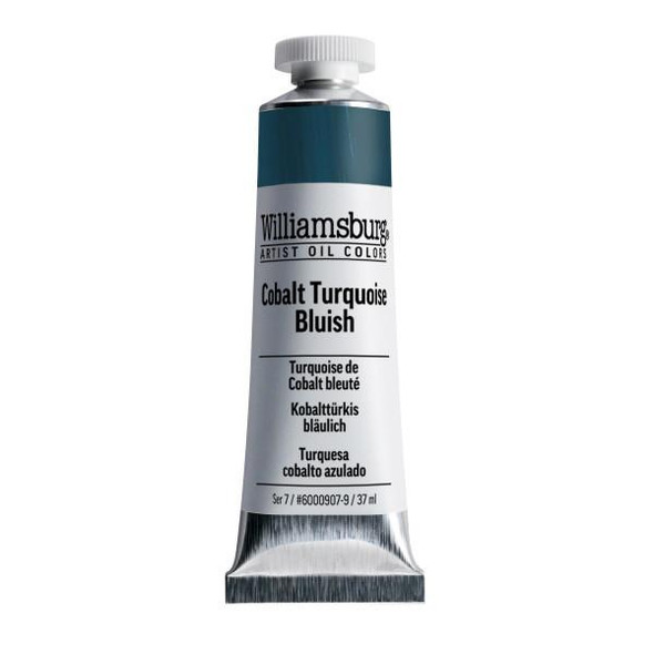Williamsburg Handmade Oil Colors Williamsburg Oils Cobalt Turquoise Bluish 37mL