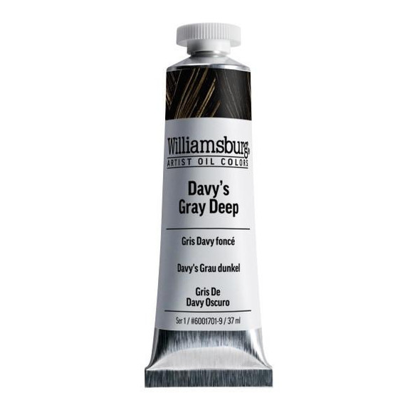 Williamsburg Handmade Oil Colors Williamsburg Oils Davy's Grey Deep 37mL