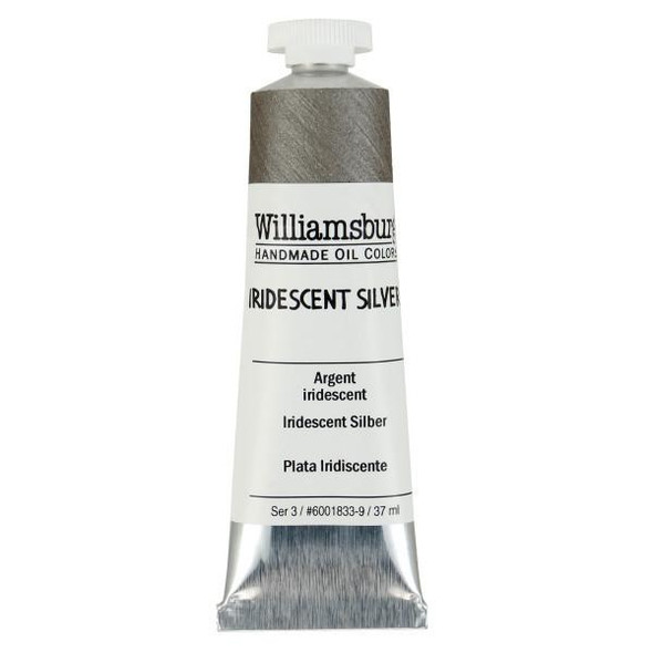 Williamsburg Handmade Oil Colors Williamsburg Oils Iridescent Silver 37mL