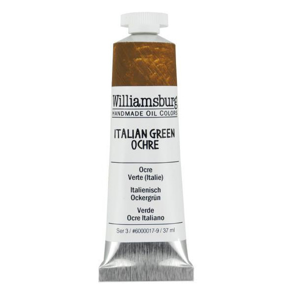 Williamsburg Handmade Oil Colors Williamsburg Oils Italian Green Ochre 37mL
