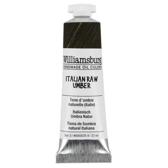 Williamsburg Handmade Oil Colors Williamsburg Oils Italian Raw Umber 37mL