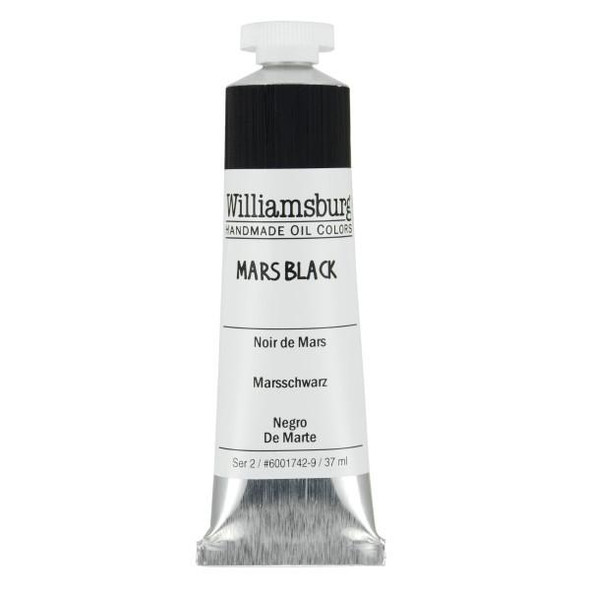 Williamsburg Handmade Oil Colors Williamsburg Oils Mars Black 37mL