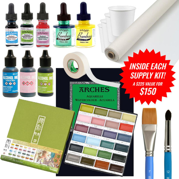 SAM FLAX Michelle Armas Paint Week September 2025 Supply Kit SAM FLAX Michelle Armas Paint Week September 2025 Supply Kit