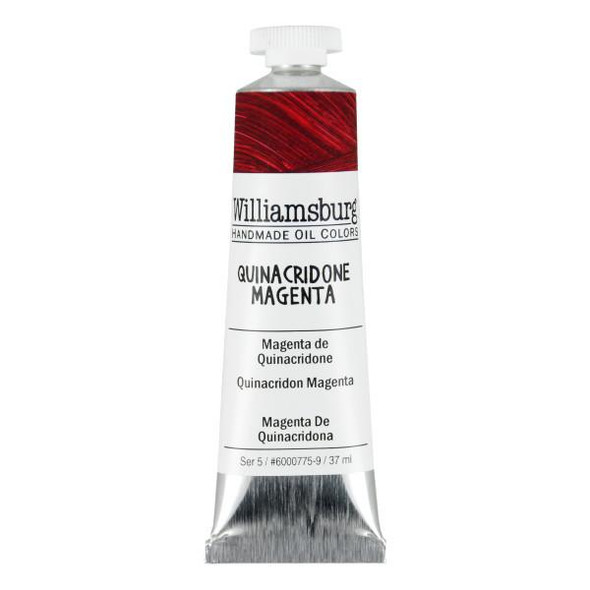 Williamsburg Handmade Oil Colors Williamsburg Oils Quinacridone Magenta 37mL