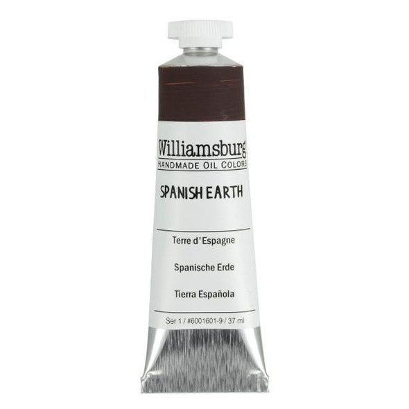 Williamsburg Handmade Oil Colors Williamsburg Oils Spanish Earth 37mL