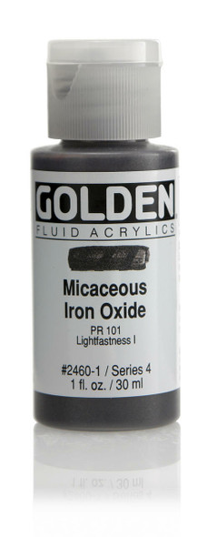 Golden Artist Colors Fluid Iridescent Mica Iron Oxide 1oz