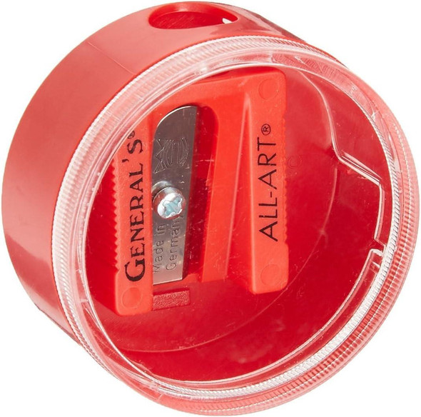 General Pencil Co., Inc. General Pencil Little Red All-Art Sharpener with Canister General Pencil Co., Inc. General Pencil Little Red All-Art Sharpener with Canister