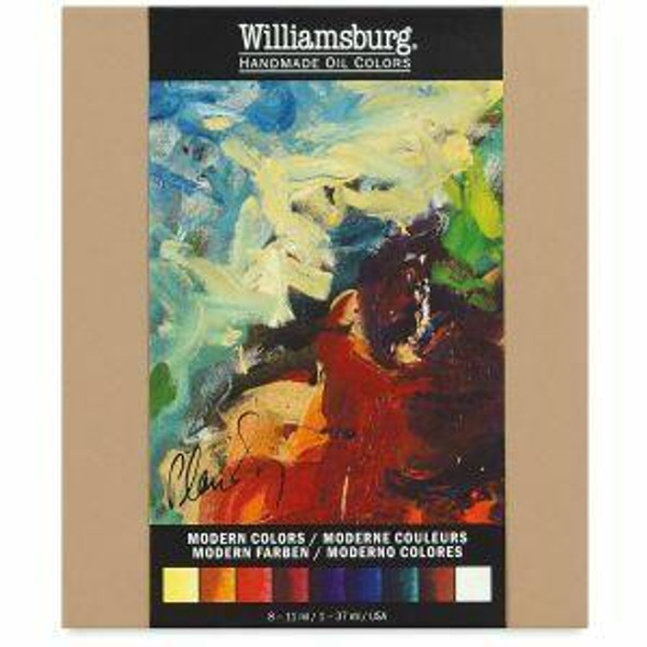 Williamsburg Handmade Oil Colors Williamsburg Oils 8 Modern Color Introductory Set