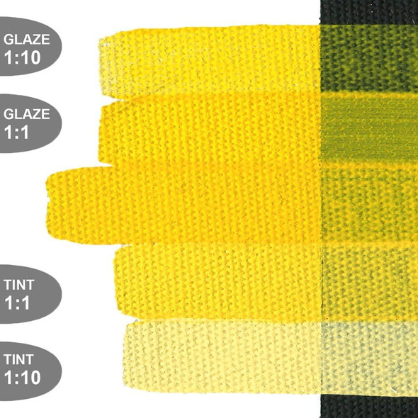 Golden Artist Colors Golden SoFlat Matte Acrylic, 16oz Jar, Permanent Yellow
