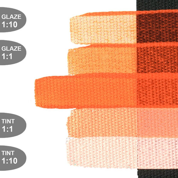Golden Artist Colors Golden SoFlat Matte Acrylic, 16oz Jar, Fluorescent Orane