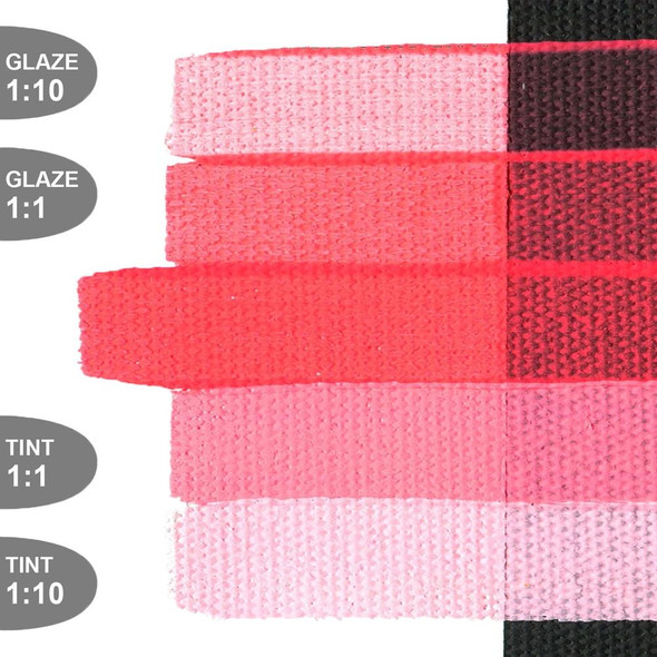 Golden Artist Colors Golden SoFlat Matte Acrylic, 16oz Jar, Fluorescent Red