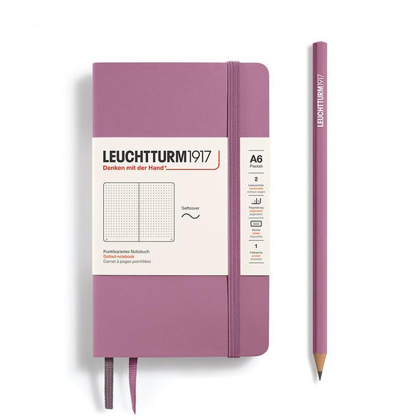 Leuchtturm 1917 Leuchtturm Notebook Accessory, Pen Loop, Dusty Rose 