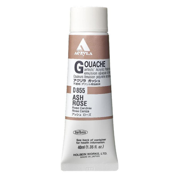 Holbein, Inc. Holbein Acrylic Gouache, 40ml Tube, Ash Rose