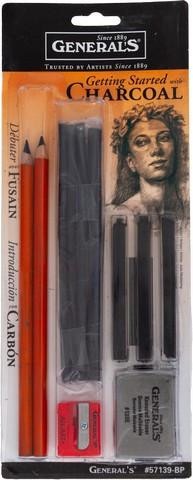 General Pencil Company General's "Get Started" Charcoal Pencil Set 