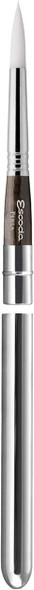 Escoda Barcelona Escoda Perla White Toray Synthetic Travel Brush, Round 10 