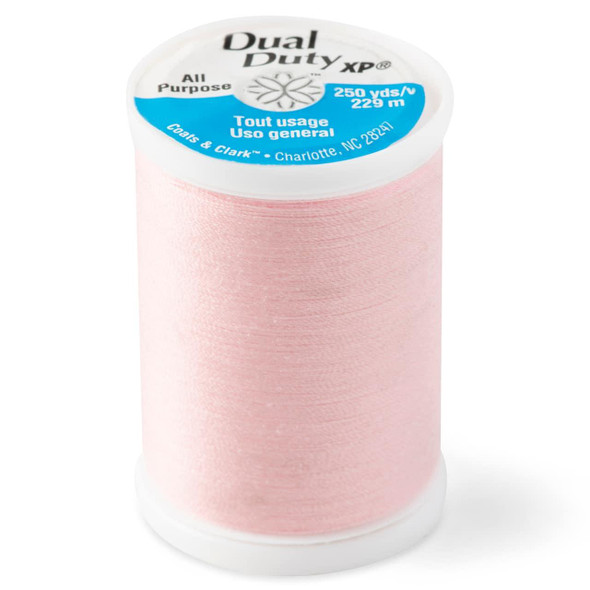 Coats & Clark Coats Dual Duty XP General Purpose Thread, 250yd, Light Pink 