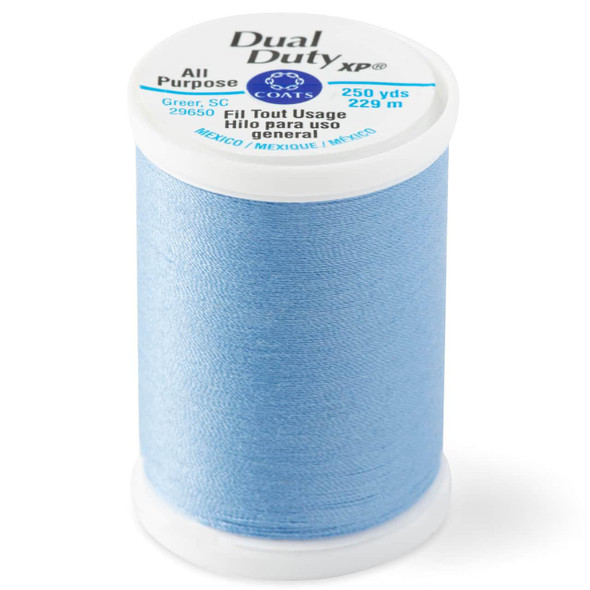 Coats & Clark Coats Dual Duty XP General Purpose Thread, 250yd, Medium Blue Coats & Clark Coats Dual Duty XP General Purpose Thread, 250yd, Medium Blue