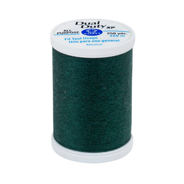 Coats & Clark Coats Dual Duty XP General Purpose Thread, 250yd, Forest Green Coats & Clark Coats Dual Duty XP General Purpose Thread, 250yd, Forest Green