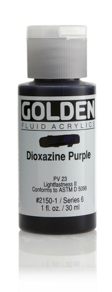 Golden Artist Colors Fluid Dioxazine Purple 1oz