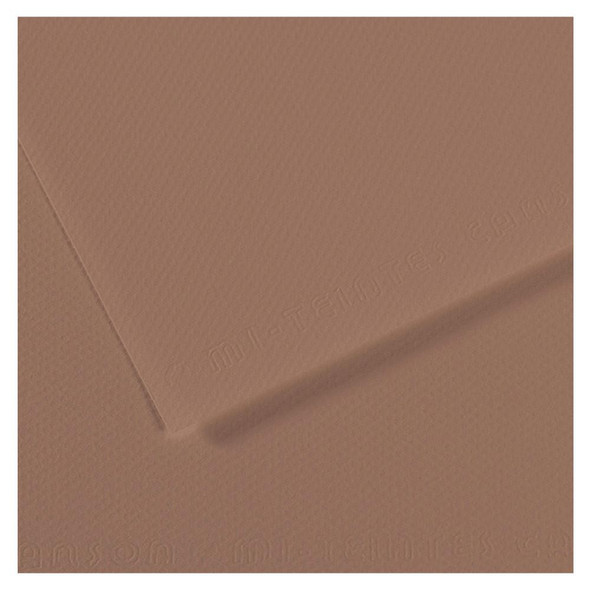 Canson Mi-Teintes Paper Sheet, Chestnut 19" x 25"