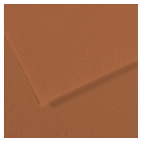 Canson Mi-Tientes Paper Sheet, Cinnamon 19" x 25" Canson Mi-Tientes Paper Sheet, Cinnamon 19" x 25"