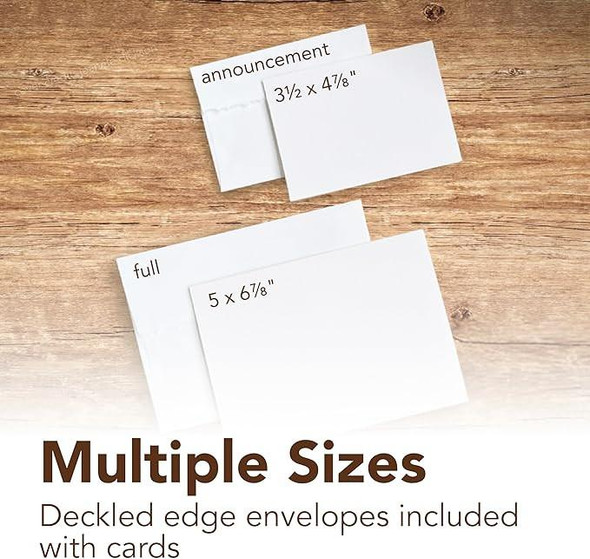 Strathmore Artist Papers Strathmore 400 Series Bristol Cards & Envelopes,  5" x 7", 6/pk 