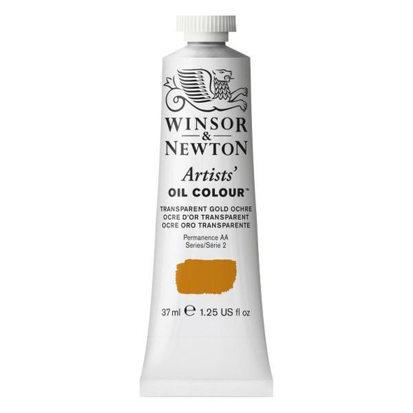  Winsor & Newton Artists' Oil Colors, 37ml, Transparent Gold Ochre 
