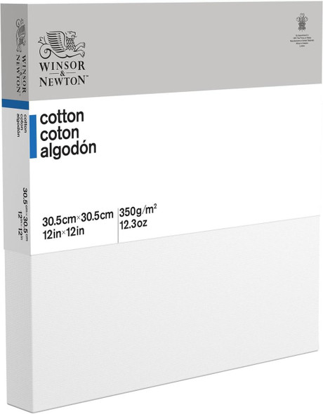 Winsor & Newton Classic Cotton Stretched Canvas, Gallery, 12" x 12" 