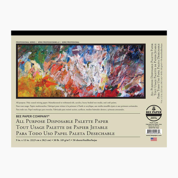 bee paper Bee Paper White Paper Palette Pad, 16"x 20" 
