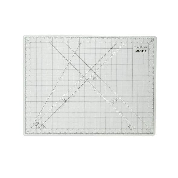  Pacific Arc - Cutting Mat Translucent 18X24 