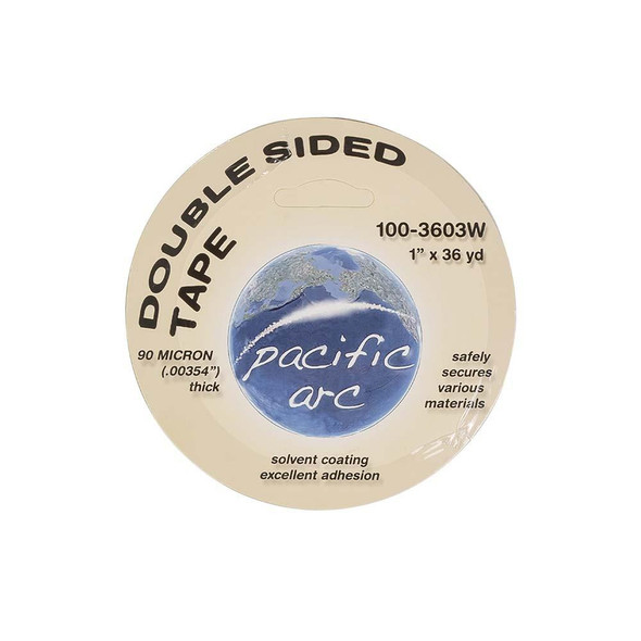 Pacific Arc Double-Sided Tape 1"x36yd Pacific Arc Double-Sided Tape 1"x36yd
