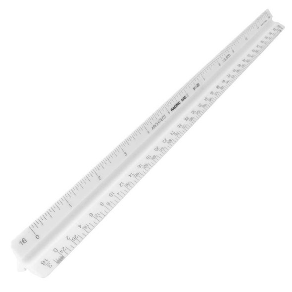 Pacific Arc Student Architect Scale - 12" Pacific Arc Student Architect Scale - 12"