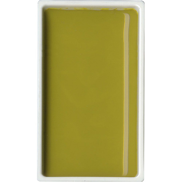 Kuretake Gansai Tambi Watercolor Pan, Green Gold Kuretake Gansai Tambi Watercolor Pan, Green Gold