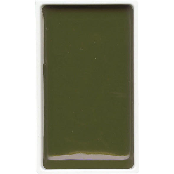 Kuretake Gansai Tambi Watercolor Pan, Green Grey Kuretake Gansai Tambi Watercolor Pan, Green Grey