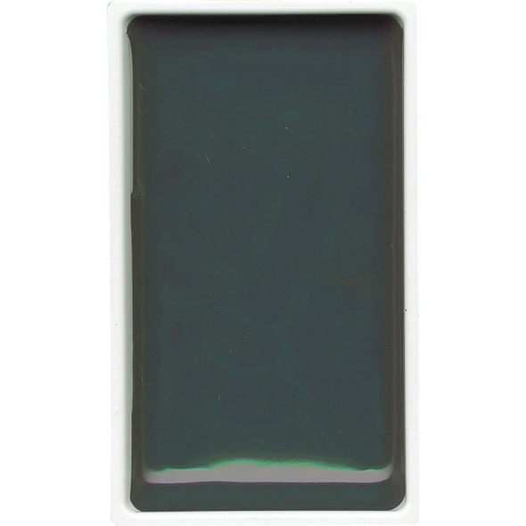 Kuretake Gansai Tambi Watercolor Pan, Shadow Green Kuretake Gansai Tambi Watercolor Pan, Shadow Green