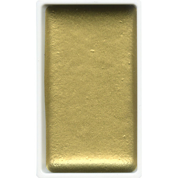 Kuretake Gansai Tambi Watercolor Pan, Bluish Gold Kuretake Gansai Tambi Watercolor Pan, Bluish Gold
