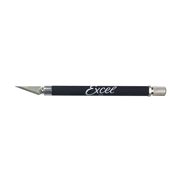 Excel Hobby Blades Excel K18 Soft Grip Hobby Knife, Assorted Colors 