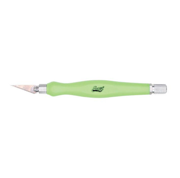 Excel Hobby Blades Fit Grip Knife - K26, Green Excel Hobby Blades Fit Grip Knife - K26, Green