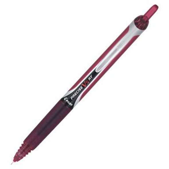  Pilot Varsity V5 Retractable Rollerball Pen - Burgundy 
