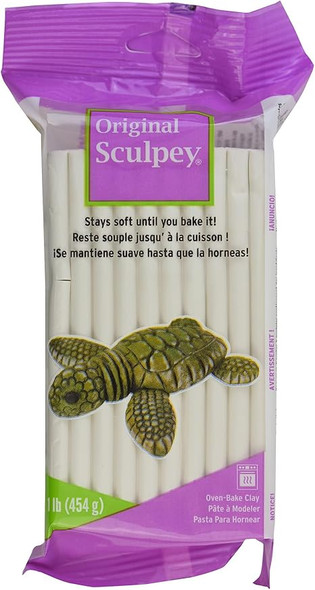 Original Sculpey - 1lb White Original Sculpey - 1lb White