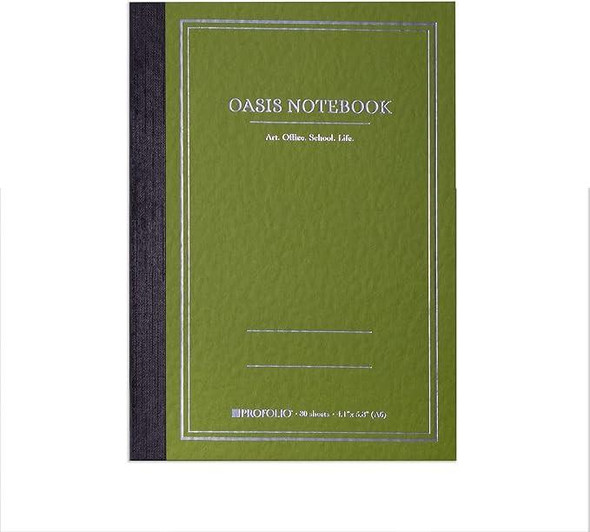 Itoya of America Inc ProFolio Oasis Notebook - A6 - Avocado 