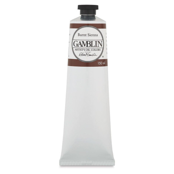 Gamblin Artist's Colors Gamblin Artist Grade Oil Color, 150ml, Burnt Sienna 