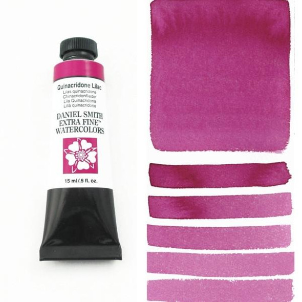  Daniel Smith Extra Fine Watercolor, 15 ml, Quinacridone Lilac 