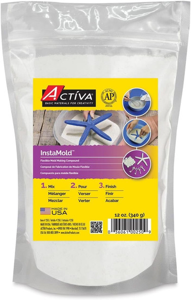 Activa InstaMold, Temporary Mold Compound, 12oz