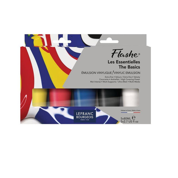 lefranc & bourgeois FLASHE ACRYL PRIMARY 80ML SET5 
