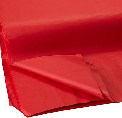  Jillson & Roberts Solid Red Tissue Paper 