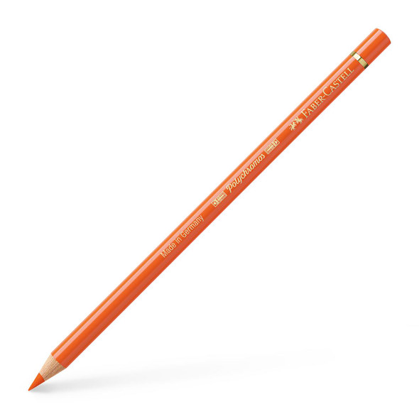 Faber-Castell Polychromos Colored Pencil, 113 Orange Glaze