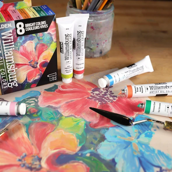 Williamsburg Handmade Oils BrightColors Set of 8